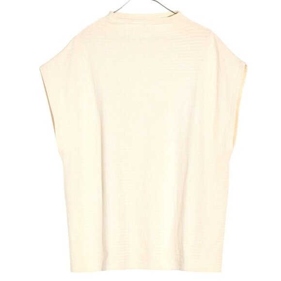 Madewell Oversized Funnelneck Tunic Top X-Large XL Antique Cream NG561 - Picture 1 of 1